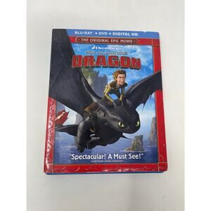 How To Train Your Dragon 1 (Blu-Ray, DVD & Digital HD) Excellent